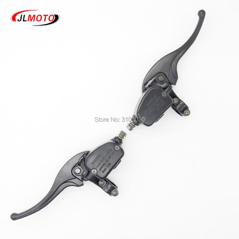1pair Left/Right Handle Bar Lever Brake Master Cylinder Fit For Polaris ATV Quad Bike Sportsman 400 500 700 800 Disc Brake Parts