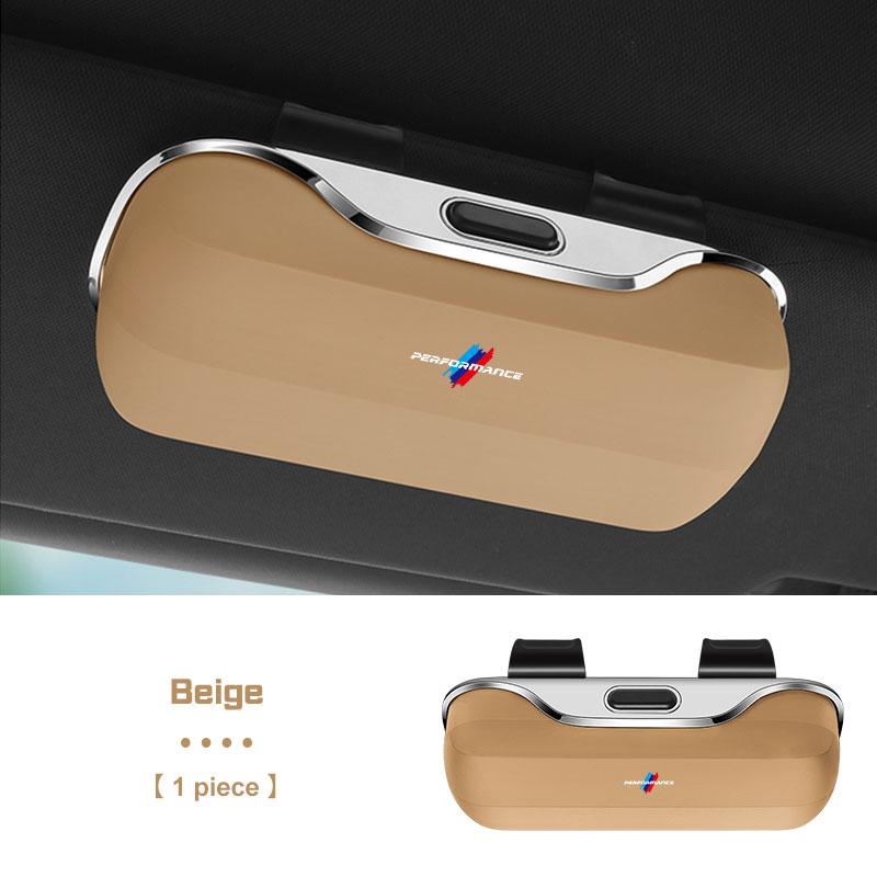 Přenosný box na brýle do sluneční clony auta Pro BMW řady X1 X2 X3 X5 X4 X6 X7 1 3 5 7 F40 E90 G20 G30 G38 Držák na sluneční brýle Pouzdro na brýle
