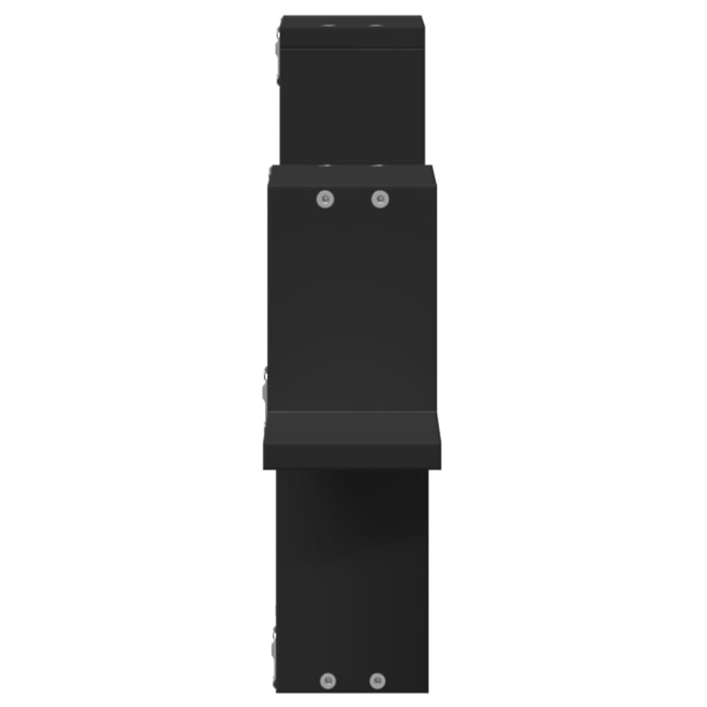 Kreatives unregelmäßiges Wellenwandregal, geeignet für Flur, Schlafzimmer und Wohnzimmer, dekoratives Präsentationswandregal, 104,5 x 10 x 43 cm