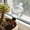 Plant Watering Bulbs 4pcs 500ml Clear Automatic Water Globes Drip Irrigation Device with Lid for Potted Succulents Vacation