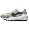 New LiNing Square Running Shoes Women's Yellow Blue Gray AGCR034-4