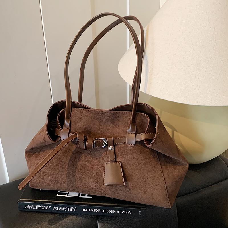 Large Capacity Bag Women's 2025 New Trendy High-end Light Luxury Niche Single Shoulder Underarm Bag Commuter Tote Bag