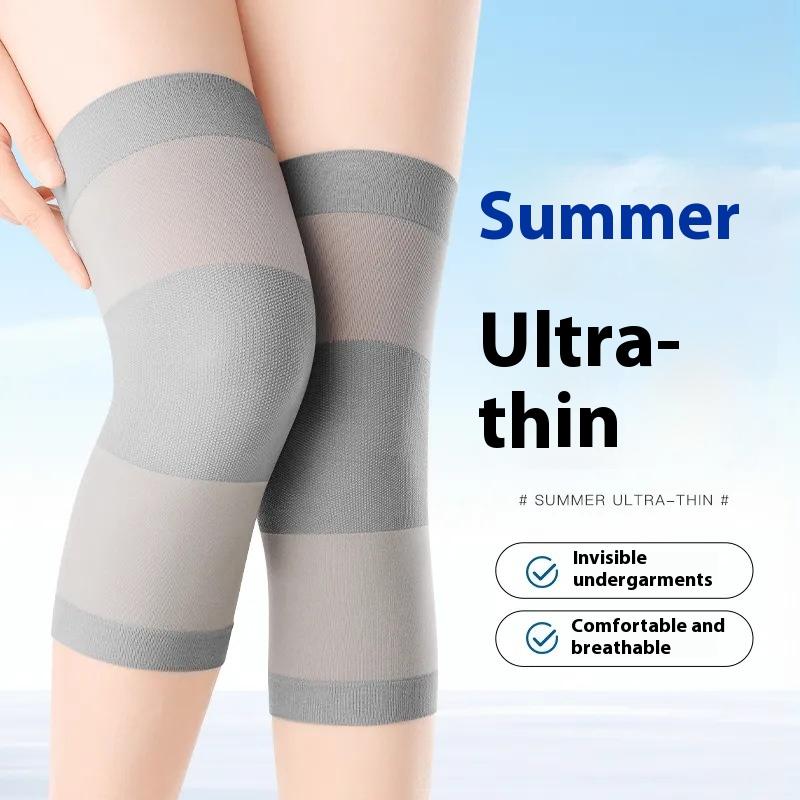 Women's & Men's Summer Thin Knee Protectors Invisible Leg Warm Joint Guards for Air Conditioning Room Fitness Safety