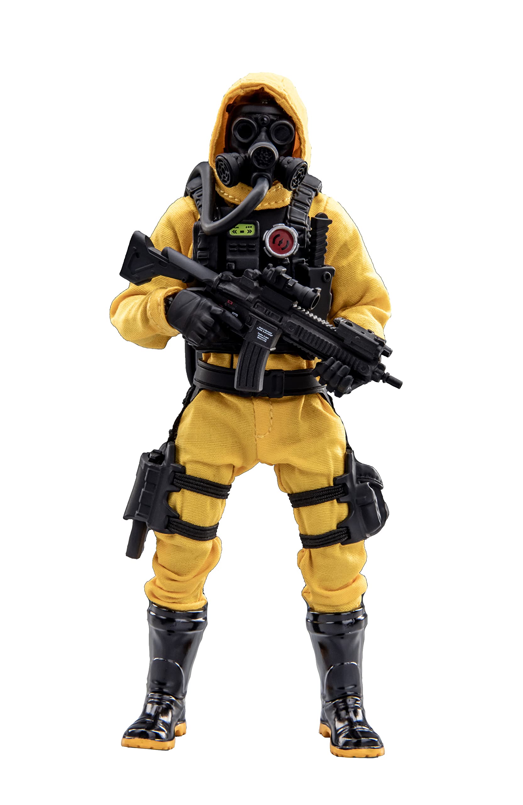 

DRAGON HORSE SCP Foundation Series Task Force Zeta Blind Rat scale cloth ABS PVC painted movable figure [DH S002] [Mobile 9] 1/12 & & жовтий
