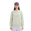 Li Ning Outdoor CF Soft Skin-Friendly Water-Resistant Loose Round Neck Sweatshirt Women sweatshirt White Green AWDW172-5