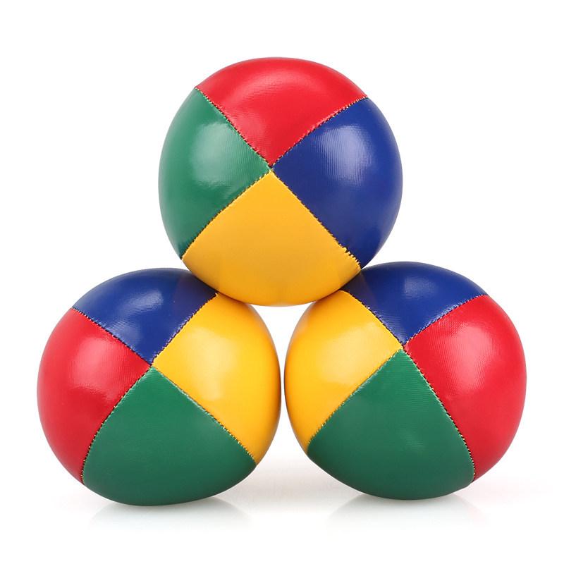 Children's Juggling Balls - Enhance Focus & Reaction, Develop Right Brain Skills, Clown Performance Hand Toss Balls, 5.5cm.
