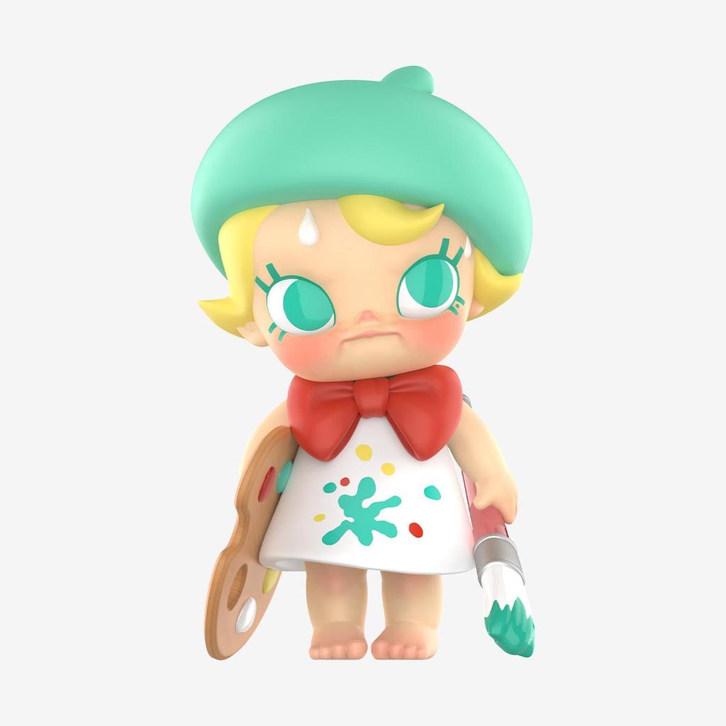 POP MART Baby Molly Da jeg var tre-serien Figurer Blindboks (Enkeltpakning / 12-delers sett)