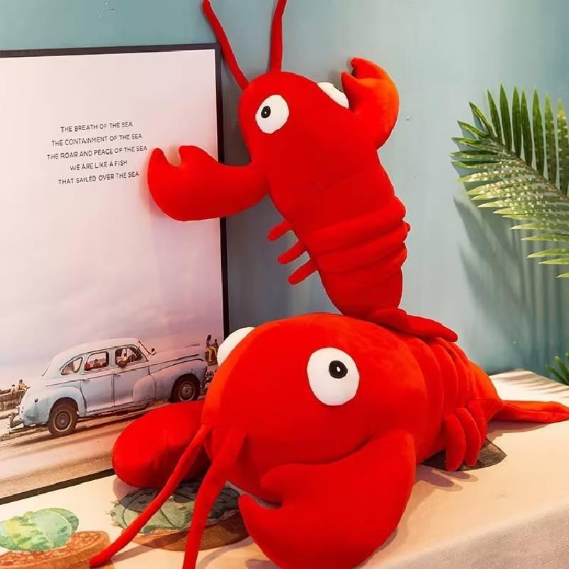 Crayfish Simulating Plush Toy Cute Cartoon Boy Children Birthday Holiday Gift