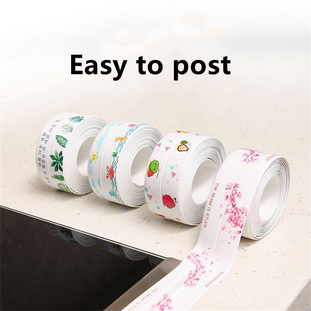 

Водонепроницаемые наклейки для углов кухни, уплотнительная лента для кромок раковины, водонепроницаемые ленты из ПВХ 2