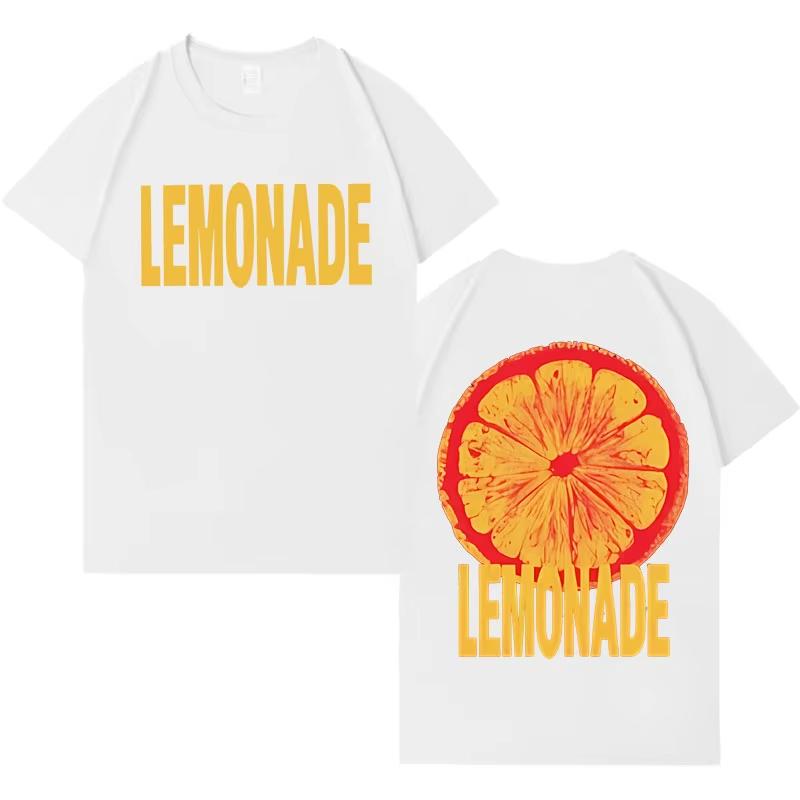 Rendy Graphics Double Sided Print Tshrits  Cotton Aesthetic Harajuku Tee Unisex Comfort Loose Short Sleeve Tshrit