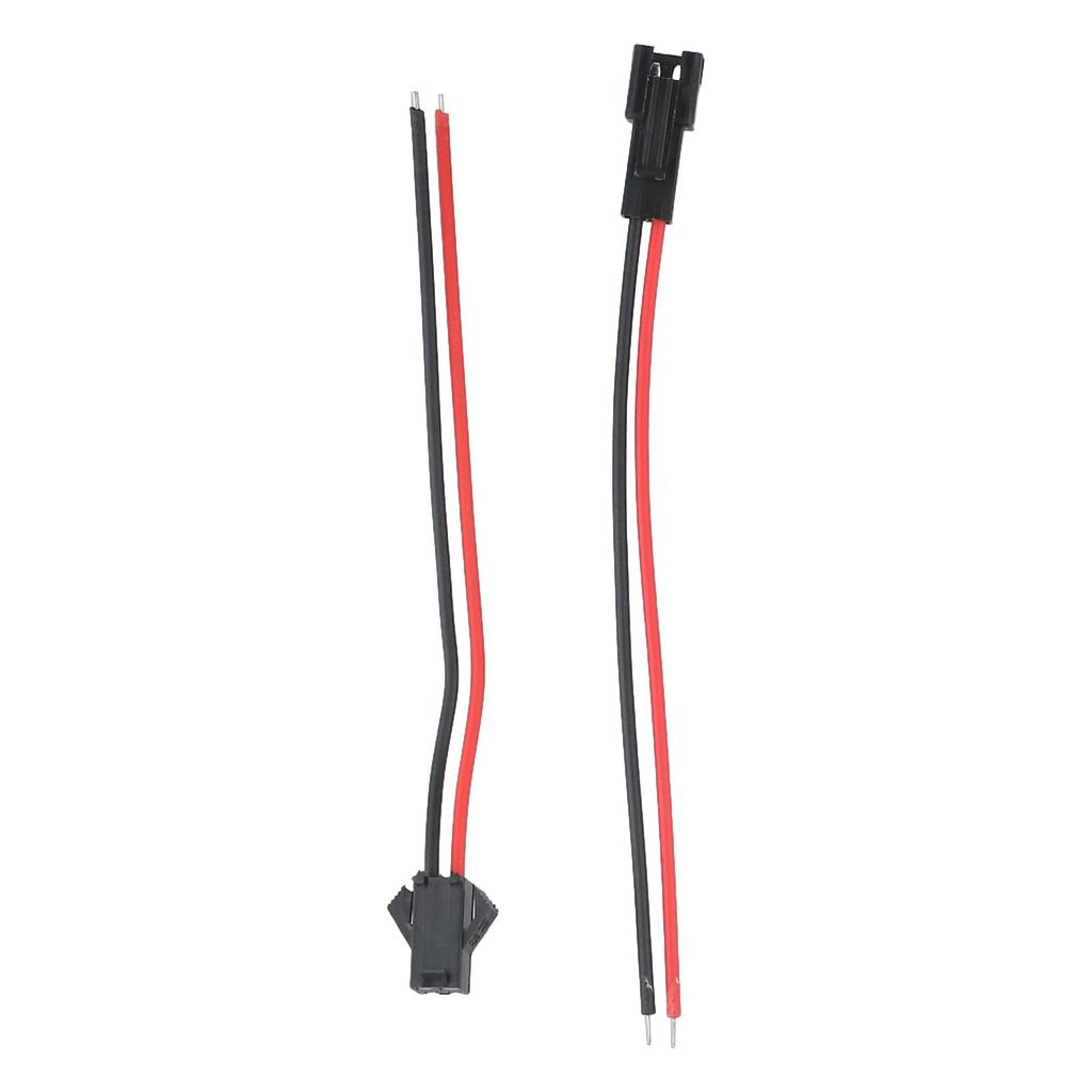 Male to Female Connector Set 20pcs PVC Insulated Copper Wires Rated at 300V for Effective Electrical Connections