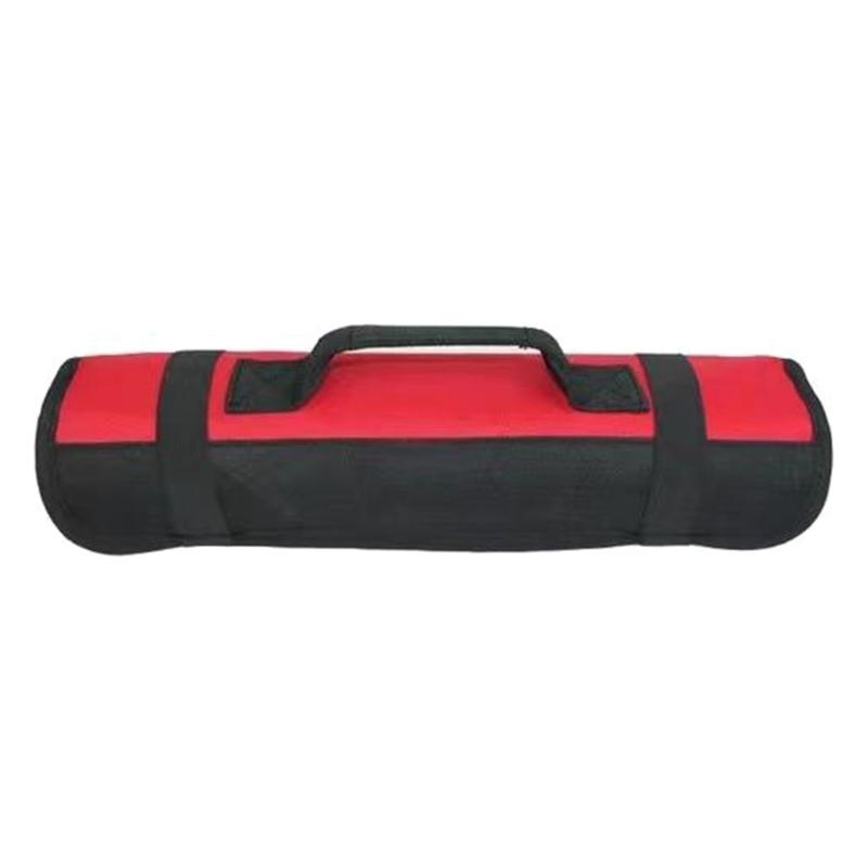 

Roll Up Tool Bag Portable Folding Tool Storage Bag Folding Repair Wrench Multifunctional Case Holder Pocket Bag красный