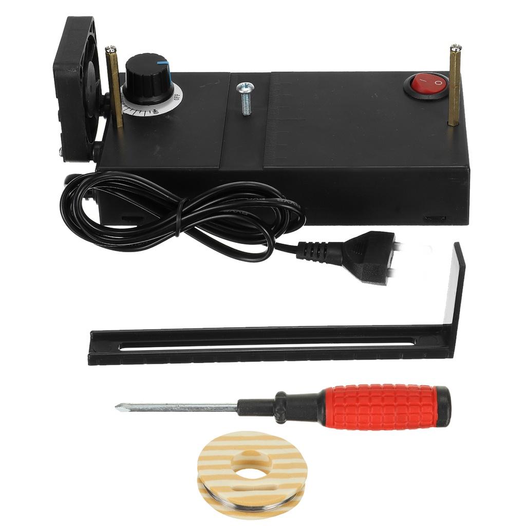 12V 60W 100-600℃ Temperature Adjustable DIY Rope Band Craft DIY Manual Cut High Working Efficiency Hot Ribbon Cutter Machine