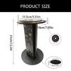 Unique 360Swivel Zodiac Sign Crystal Holder, Enhances Home and Office Atmospheres Elegant Wood Pendulum Holder