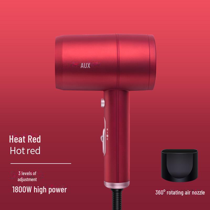 

Компактний фен для волосся з негативними іонами для домашнього використання та гуртожитку – висока потужність, ідеально підходить для студенток Regular