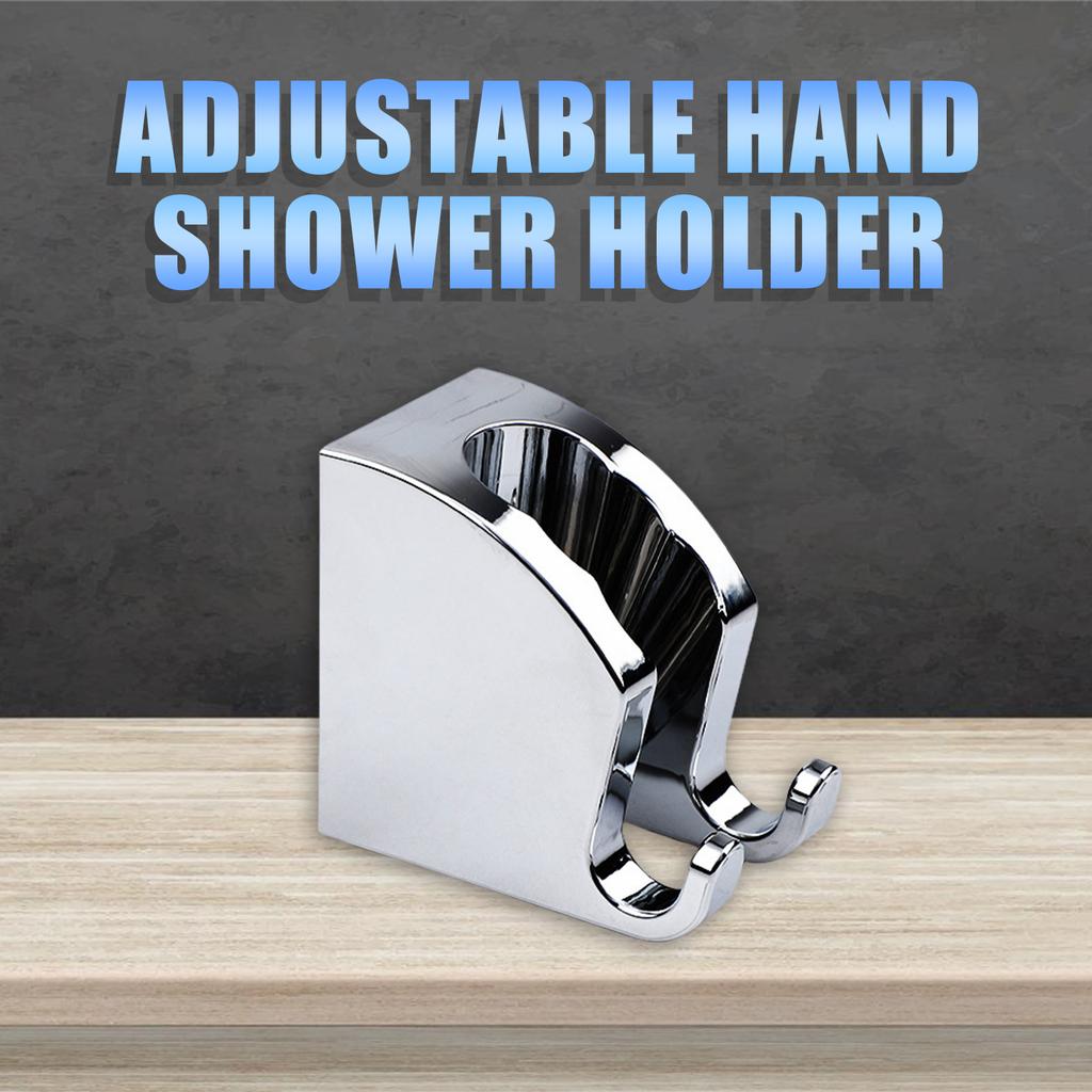 Duschkopfhalterung Kein Bohren erforderlich Stark klebend Duschständer Wandmontage mit Haken für Badezimmerzubehör