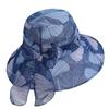 Summer Outing Sunscreen Mother Bucket Hat Thin Breathable Elegant Ladies Sun Hat Beach Sun Hat Foldable