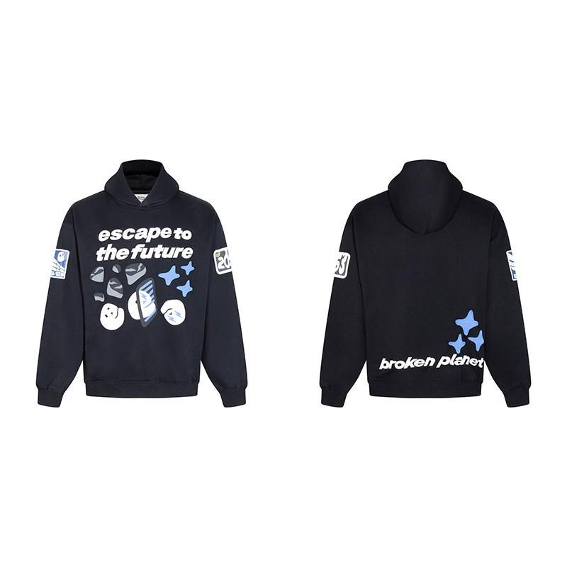 Mens Oversized Hooded Sweatshirt With Fleece Lining Streetwear Cotton Pullover Winter Casual Wear