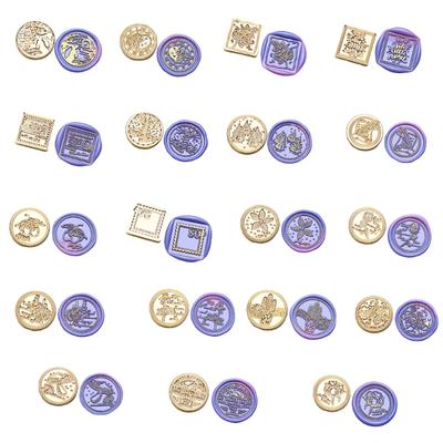 Scrapbooking Wachssiegelkopf, Scrapbooking Thema Wachssiegelstempelkopf Ersatz für Siegel Hochzeitseinladungen Umschlag