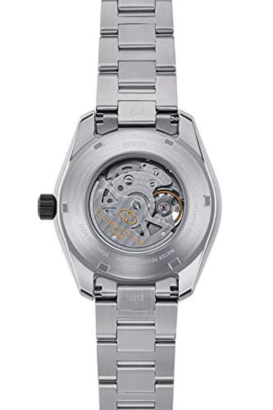 Orient Star RK-AV0A01B Men's Automatic Watch, Avant-Garde Skeleton, Mechanical, Made In Japan, with 2-Year Manufacturer's Warranty, Open Heart, Black