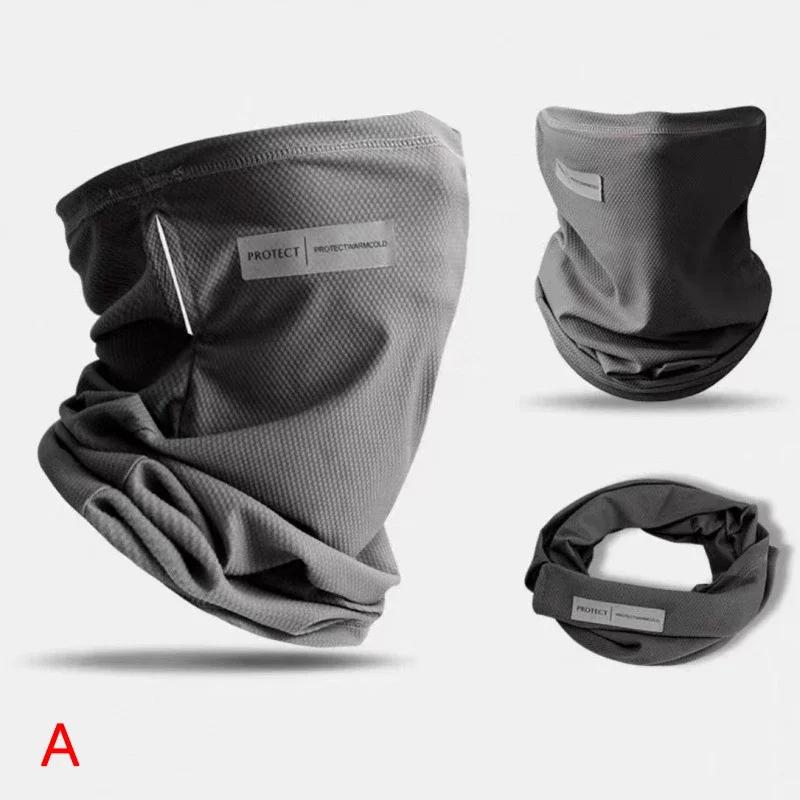 

Уличная защита от УФ-лучей Ледяная шелковая маска Солнцезащитная маска для лица Защита шеи Унисекс Шарф с защитой от УФ-лучей Велосипедная УФ-маска На уши Шейные платки серый