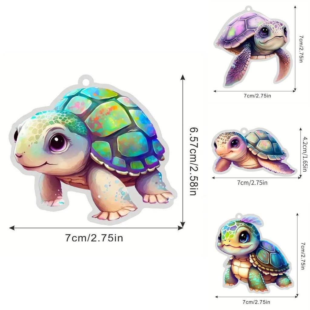 Kolorowa Akrylowa Zawieszka do Samochodu Uroczy Kreskówkowy Styl Akcesoria do Dekoracji Domu