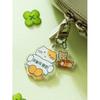Daiso Lucky Acrylic Keyring Cat