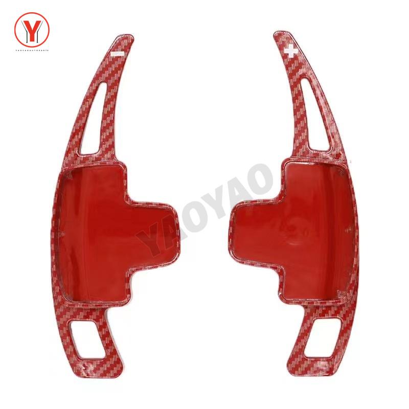 For Mercedes Benz A B M E Class W176 W212 W246 GLK SLK CLA GLA Carbon Fiber Car Steering Wheel Paddle Shift Extension Shifters