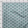 oneOone Cotton Flex Blue Fabric Asian Block Sewing Fabric by The Yard Printed DIY Clothing Sewing Supplies 40 Inch