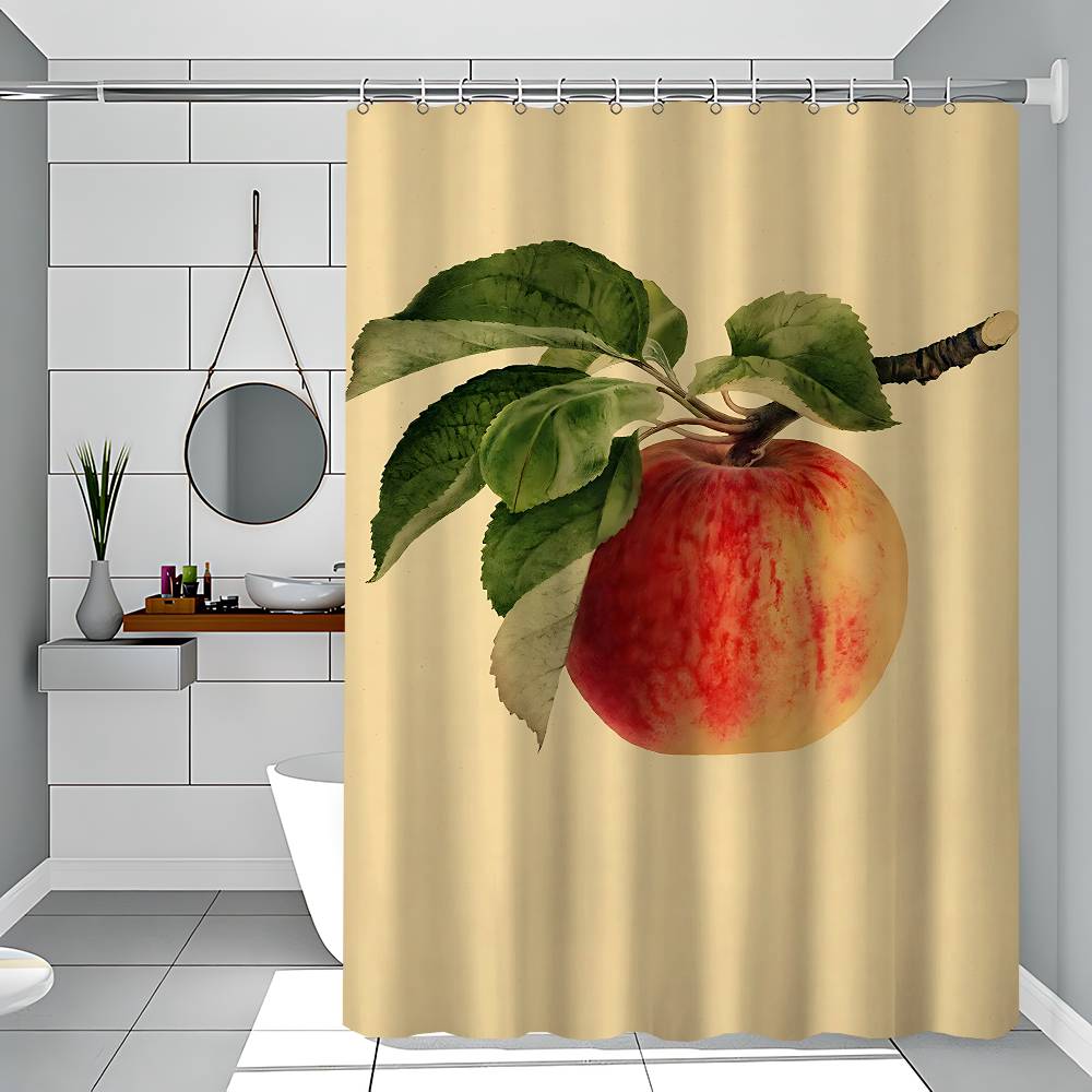 Bilingual French Educational Learn Number Alphabet Solar System Shower Curtain Repellent And Leak-Resistant Mold And Mildew