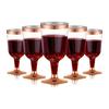 Flûtes à Champagne en Plastique BHBL, Verres à Vin, Verres de Dégustation de Vin Tasses à Vin Réutilisables pour Fête Cocktail au Champagne