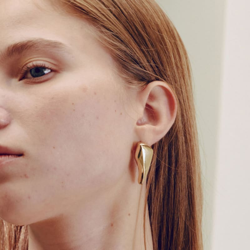 YUSOWA DUNE LARGE EARRING (2COLOR)