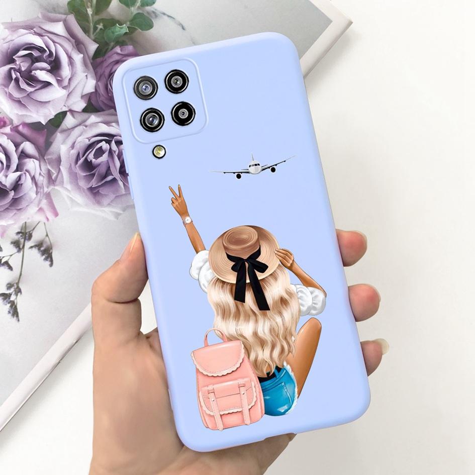 For Samsung Galaxy A22 4G Case A 22 SM-A225F Cover Fashion Marble Funda Soft Silicone Cover on Samsung A22 5G SM-A226B A22s Capa