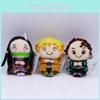 Adorable 4-inch Demon Slayer Tanjiro Zenitsu Nezuko Plush Doll With Soft Pp Cotton