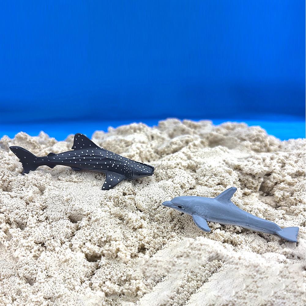 12 Stück/Set Aktualisierte Simulierte Meerestiere Pinguin Spielzeugmodell Realistische Meereslebewesen Schildkröte Wal Spielzeug Für Kinder Weihnachtsgeschenke