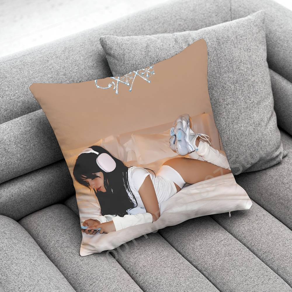 C-Camila C-Cabello Romance C XOXO Familia Throw Pillow Case For 45*45cm 40cm 55cm 50cm 30cm Square Car Pillowcase Shell