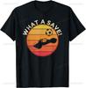 What A Save Vintage Retro Rocket Soccer Car League TShirt Custom Printed Shirts Funny T Shirts