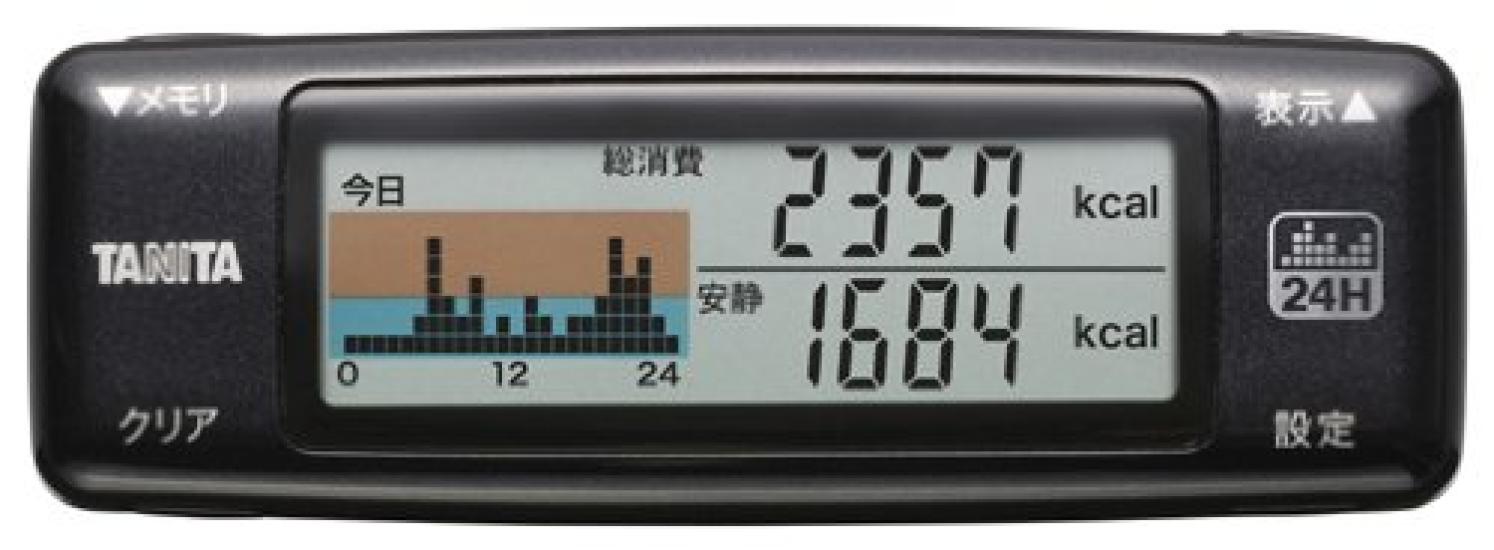 

Tanita Calorie Activity Monitor Metallic Black AM-120-MB чорний