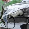 Magnetic Car Charger Rain Cover Waterproof EV Charging Port Protector Weatherproof Cover for Electric Vehicle Outdoor Charging