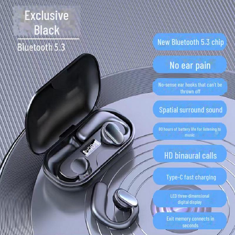 S901 Air Conduction Bluetooth Running Headset with External Speakers