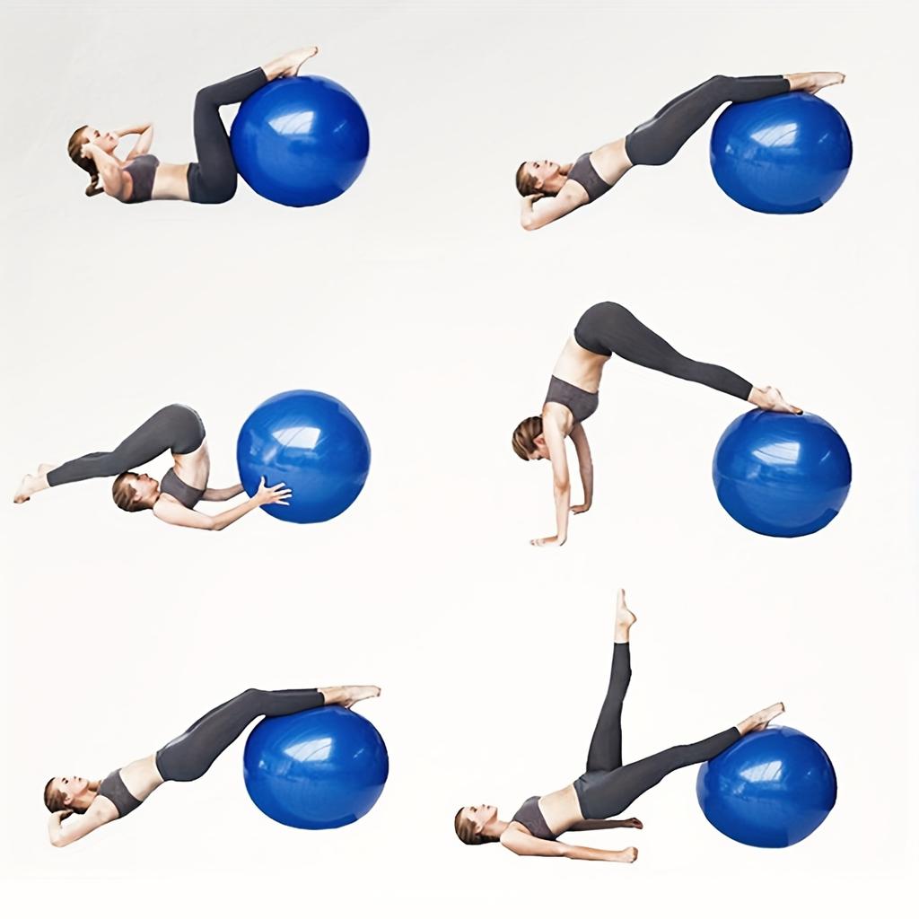 Posílejte své jádro pomocí tohoto zesíleného a zvětšeného cvičebního míče – ideální pro jógu, sport, fitness, gymnastiku a pilates!
