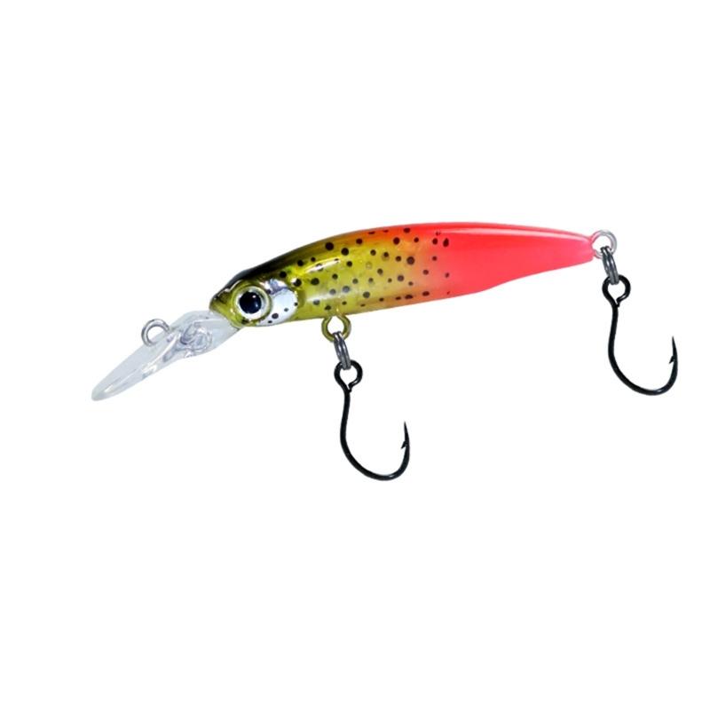 Fishing Lures 1.8g 40mm Hard Baits Artificial Single Hook Swimbait Fishing Baits Crankbait Sinking Lures for Sea Trouts