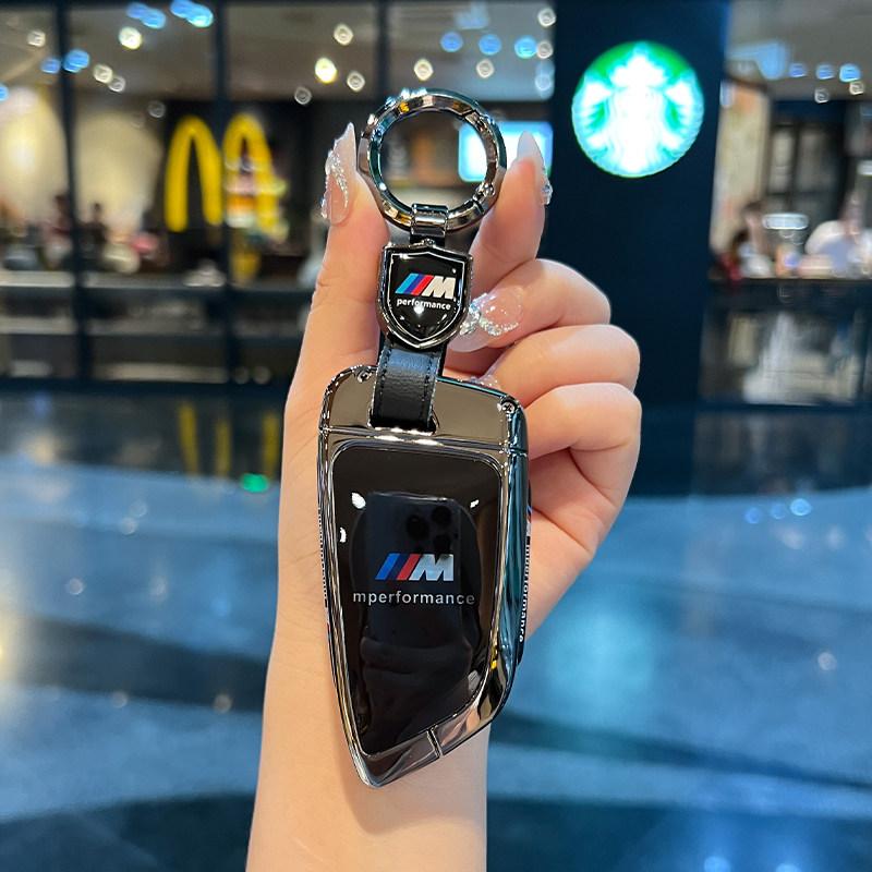 For BMW X1 X3 X4 X5 X6 Series 1 2 3 5 7 G20 G02 G05 G31 G23 F34 F15 F40 IX3 Remote Car Key Cover Keychain Key Case