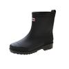 New short rain shoes women's fashion medium rain boots women's trend adult work shoes women
