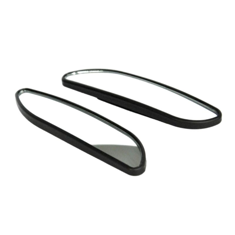 

Pair Adjustable Rectangle Blind Spots Mirrors Wide Angle Rear View Glass Vehicle Safety Mirror set for Enhances Safety 1