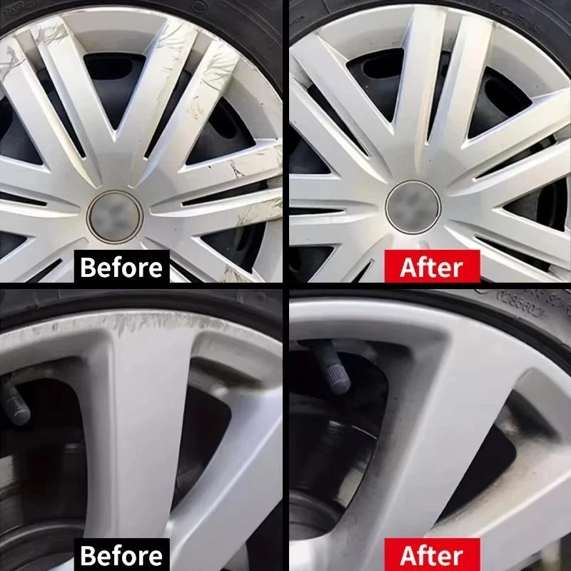 Wheel Hub Repair Paste, Remove Scratches From Car Rims, Restore Shine & Refurbish Wheels