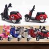 Alloy Lady Motorcycle Sheep Model Display Box 143 Scale, Powerful Return Function, Multi-functional, 107*4cm