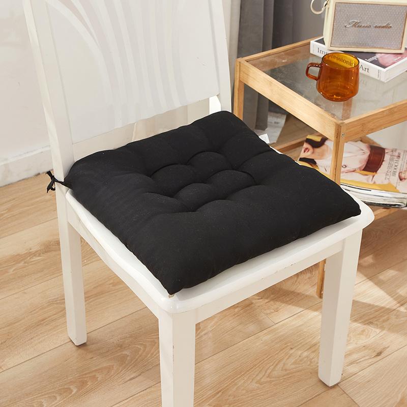 Comfortable Dining Chair Seat Cushion Printed Thicken Round/square Ground Mat Non-slip Cushion Student Office Canteen