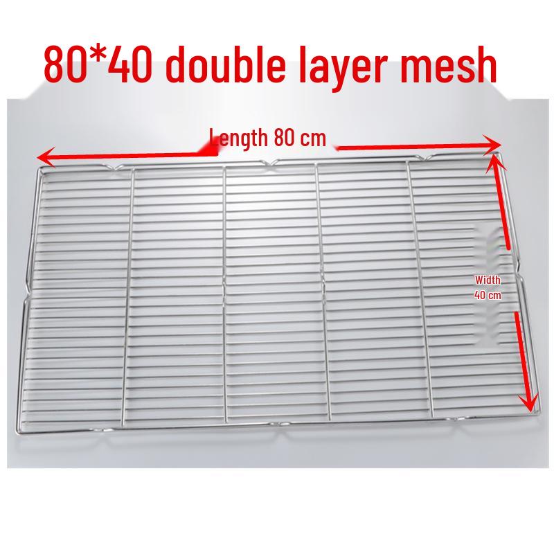 Stainless Steel Bread and Cake Cooling Rack with Flat Feet