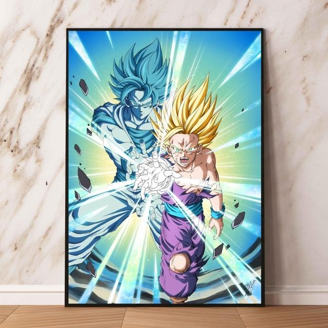 Canvas Poster Decorative Gift Dragon Ball Carot Modern Living Room Hanging Picture